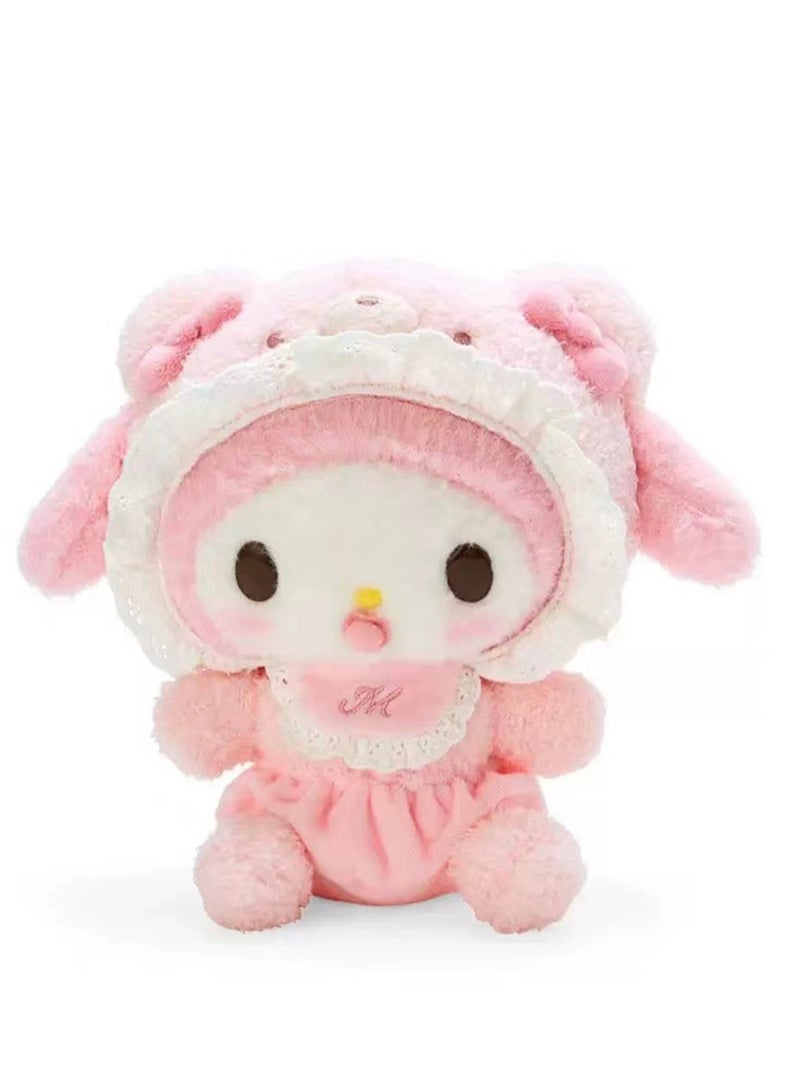 Melody Doll Pacifier Plush Toy Keychain School Bag Pendant Plush Doll Doll Accessories - Image 1